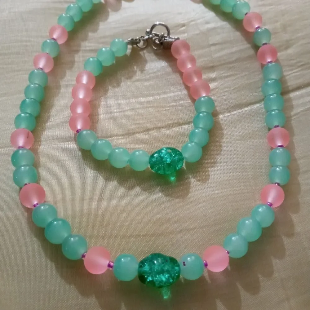 Jade Jewelry set